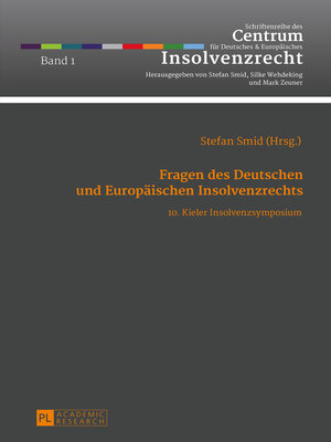 cover image of Fragen des Deutschen und Europäischen Insolvenzrechts